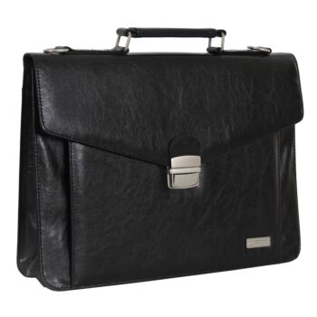 CARTABLE ADMINISTRATIF NOIR "TECHNO" REF: 4744