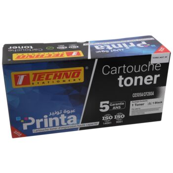 CARTOUCHE DE TONER COMPATIBLE UNIVERSAL PRINTA CF280A/CE505A NOIR "TECHNO" REF: 6627