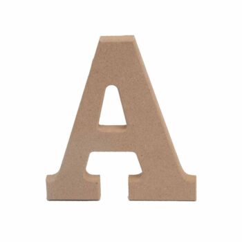 LETTRE " A " EN BOIS "TECHNO" REF: 6370