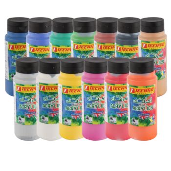 PEINTURE ACRYLIQUE 500 ml "TECHNO"