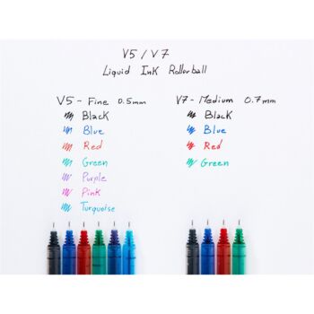 STYLO ROLLER A ENCRE LIQUIDE HI-TECPOINT V5/V7 "PILOT"