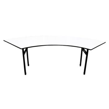 TABLE PLIANTE MODULABLE COURBEE 210 x 76 CM TECHNO REF: 2753